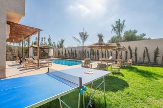 Villa Leila,piscine , grand jardin, jeux , cuisinière - Marrakech - 6