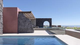 Wonderful Santorini Villa 1 Bedroom Villa Elegance Private Pool - 9