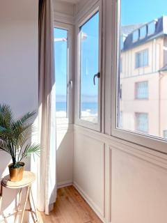 Villa Adèle, Bow-Window vue Mer - Appt 02 - Mers-les-Bains - 8