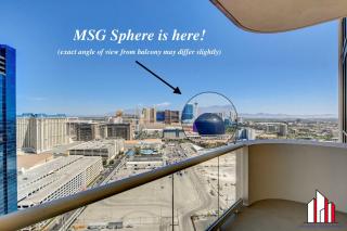MGM Signature-34-821 1Br2Ba F1 Strip View Balcony - Las Vegas - 5