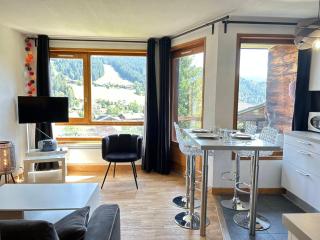 Les Gets - Appartement rénové 3 étoiles, face aux pistes, balcon et parking - FR-1-623-294 - Les Gets - 0
