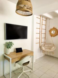 Studio double climatisé avec terrasse - Proche Tram & Centre - 6