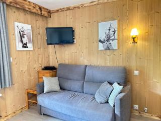 Studio rénové aux pieds des pistes des Chavannes, cœur de station, balcon, 4 couchages - FR-1-623-260 - 8