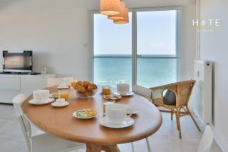 Appartement de caractère, superbe vue mer 280° - La Chaume - 0