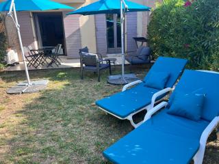 Appartement T2 avec jardin privé, piscine et barbecue - 3