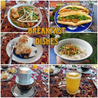 An Homestay-Vietnamese vegetarian breakfast - Cat Ba - 6