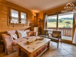 Centre village, 4 pers., 2 ch., face aux pistes, parking, balcon - FR-1-391-5 - Le Grand-Bornand - 9