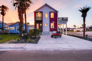 Modern by the Sea Red ES1518 - Port Aransas - 9
