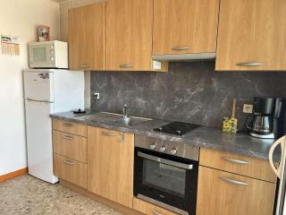 Appartement 2 pièces cabine climatisé avec terrasse et parking privé - 6 couchages - Le Grau-du-Roi - FR-1-250-257 - Le Grau-du-Roi - 6
