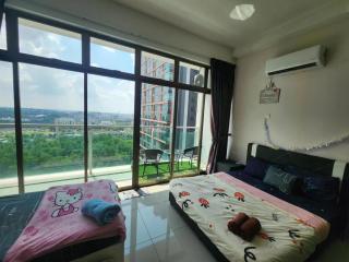 17-Mount Austin Palazio high floor 2/3pax beautiful street view - Johor Bahru - 0