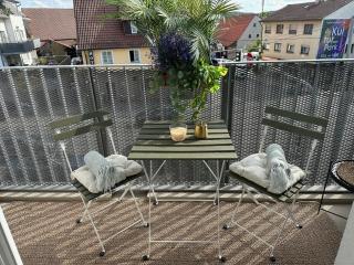 Stilvolles und modernes Appartement mit sonnigem Balkon in Flughafen- und Messenähe 31 - Leinfelden-Echterdingen - 7