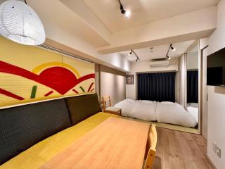浅草寺3分 浅草駅6分 2寝室+リビング2-6人 スカイツリービュー 駅近 成田空港&羽田空港直通 - Tokyo - 0