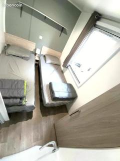 Mobil home climatisé 6pers. 3CH camping domaine de chaussy 5* Ardèche - Lagorce - 3