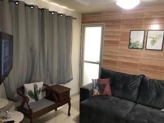 A Passos da Areia Apartamento 2 Quartos no Coração da Badalada Praia do Morro - WiFi Fibra - Guarapari - 3