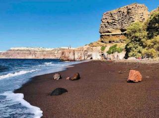 Stela caldera view cave/private mini pool/jacuzzi - Akrotiri - 8
