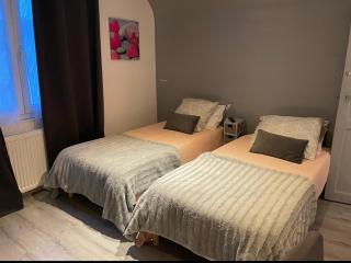 Chambre julia lits séparés - Dieppe - 1