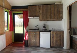 De Horizon, slapen in hutten - 5