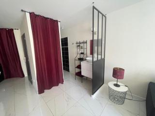 Studio BAROK proche autoroute, plages et attractions, Wifi - TV, calme - Bessan - 5