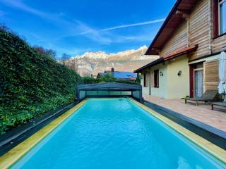 Doodle's Amazing Chalet -Walensee - Flumserberg - Churfirsten - Heidiland - Pool - Sauna - Mols - 6