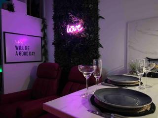 Red love-room / Balnéo & plus ! - Souppes-sur-Loing - 5