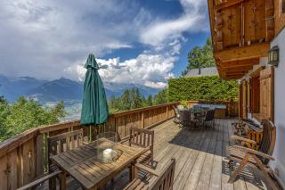 Chalet La Vue, pet friendly 10 pers, amazing view - Nendaz - 9