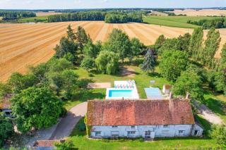 Crazy Villa Etisseaux 45 - Heated pool - Volley court - 1h30 Paris - 45p - Saint-Maurice-sur-Aveyron - 4