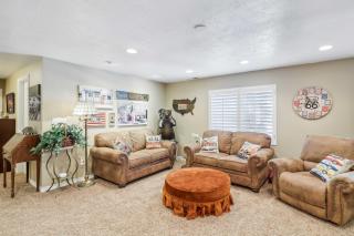 Cozy American Fork Retreat with Electric Fireplace - 0