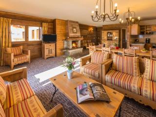 Rustic apartment with a fireplace - Arc 2000 - 7