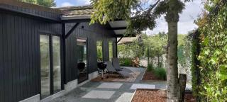 'The Black Lodge' with private garden - 15 minutes from Bruges and Belgian coast - Boho style - Jabbeke - 0