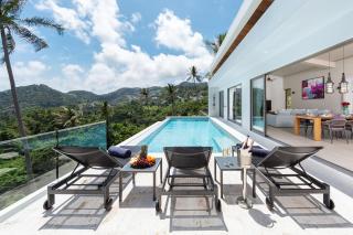 Sunrise view, 4 bedroom, infinity pool, villa in Bo Phud, Koh Samui - Bophut - 0