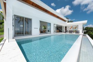 Sunrise view, 4 bedroom, infinity pool, villa in Bo Phud, Koh Samui - Bophut - 2