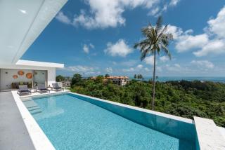 Sunrise view, 4 bedroom, infinity pool, villa in Bo Phud, Koh Samui - Bophut - 6