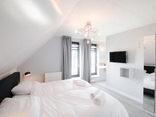 Modern lodge with combi microwave - Tholen - 4