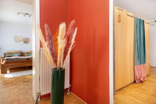 City - Balkon - WorkSpace - Waschmaschine - U2 & U4 - Vienne - 7