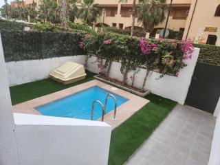 Bajo estupendo con patio y piscina privada a 300 metros de la playa! - Vera - 2