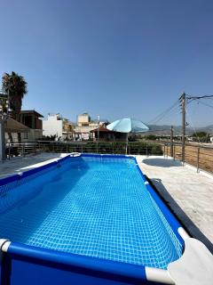 Red Harmony by the sea Pool and balcony - Kalamata - 6