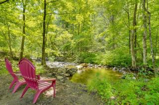 A-Frame Log Home with Game Room Near Lake George! - 6
