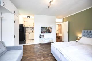 Stilvolles Ruhiges Studio - PARKPLATZ, WIFI, TV EM-APARTMENTS DEUTSCHLAND - Bielefeld - 9
