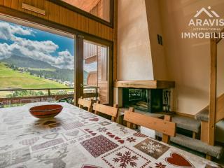Duplex chaleureux, 3 chambres, 7-9 pers., proche commerces, vue pistes, garage privé - FR-1-391-23 - Le Grand-Bornand - 9