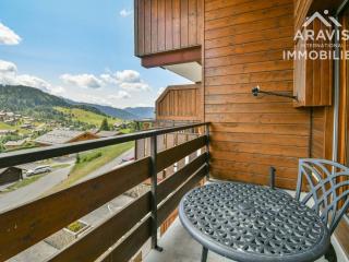 Duplex chaleureux, 3 chambres, 7-9 pers., proche commerces, vue pistes, garage privé - FR-1-391-23 - Le Grand-Bornand - 8
