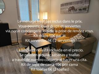 Chez Louise, Appartement T3 à deux pas du centre - Luchon - 5