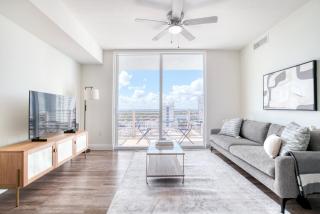 Brickell 1br w gym pool wd nr city center MIA-67 - 0