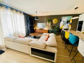 ''Le Soleil'' Superbe T3 avec vue étang et mer, clim parking et piscine - 9