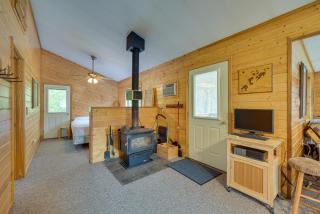 Woodland Cabin with Fishing, ATV and Snowmobile Trails - 3