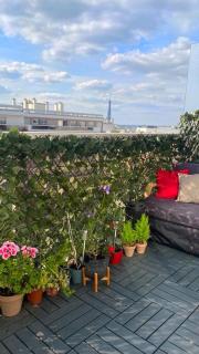 Nice loft with romantic view over the Eiffel tower - Paris - 4