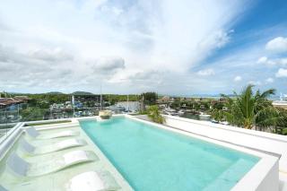 4BR Penthouse Royal Marina: Private Rooftop Pool with 360° View - Ban Bang Khu - 1