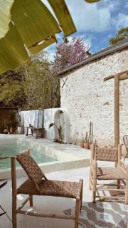 Maison Hortense 4 étoiles piscine chauffée et sauna - Buxeuil - 4