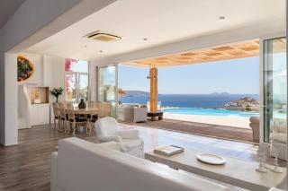Spectacular Kalafatis Villa 5 Bedrooms Villa Vibhu Private Jacuzzis Infinity Pool - Kalafatis - 5