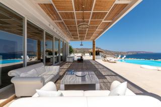 Spectacular Kalafatis Villa 5 Bedrooms Villa Vibhu Private Jacuzzis Infinity Pool - Kalafatis - 4