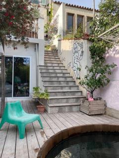 Maison 180 m2 avec bassin-piscine en bois à Vauban - Marsiglia - 7